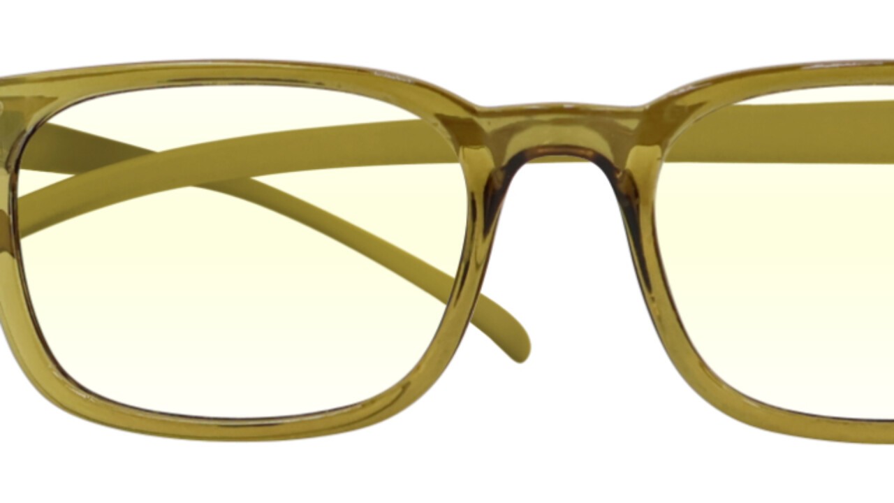 No.11 Klammeraffe Anti Blue Ray lenses col. gold green