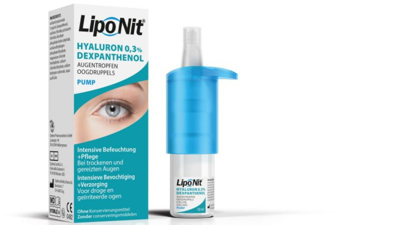 Lipo Nit Hyaluron 0,3 % Dexpanthenol Eye drops PUMP