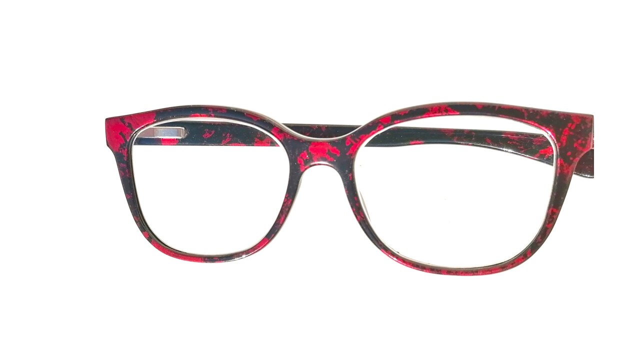 Holzbrille-kreativ beschichtet