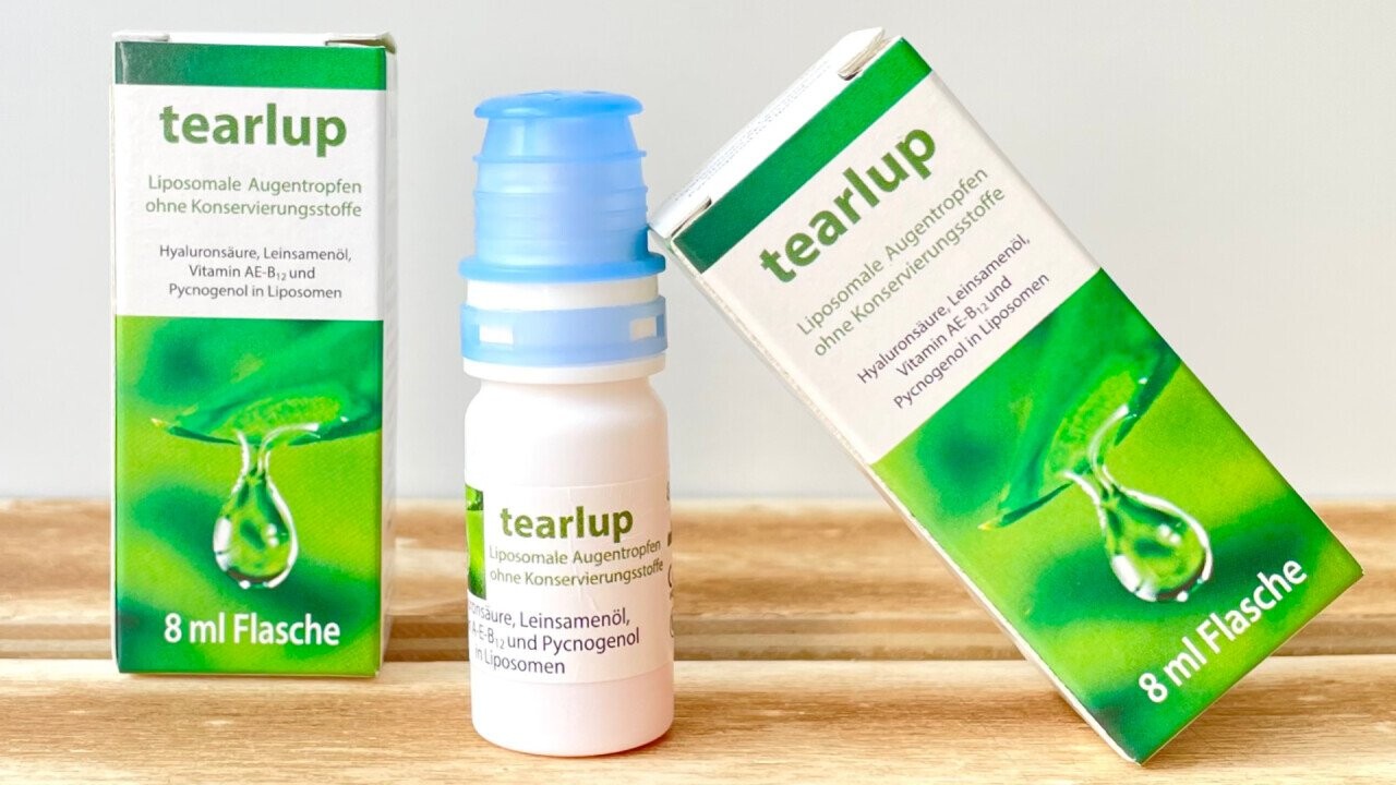 tearlup - liposomal eye drops with patented formulation