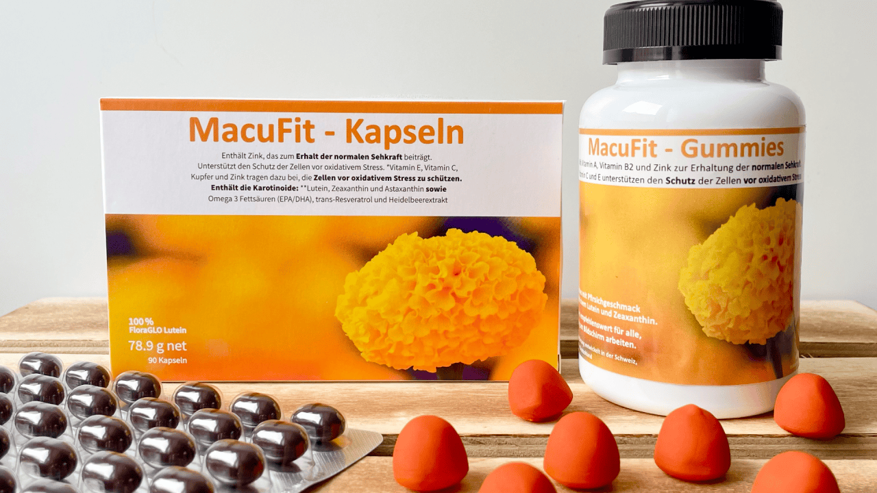 MacuFit - Kapseln und Gummies