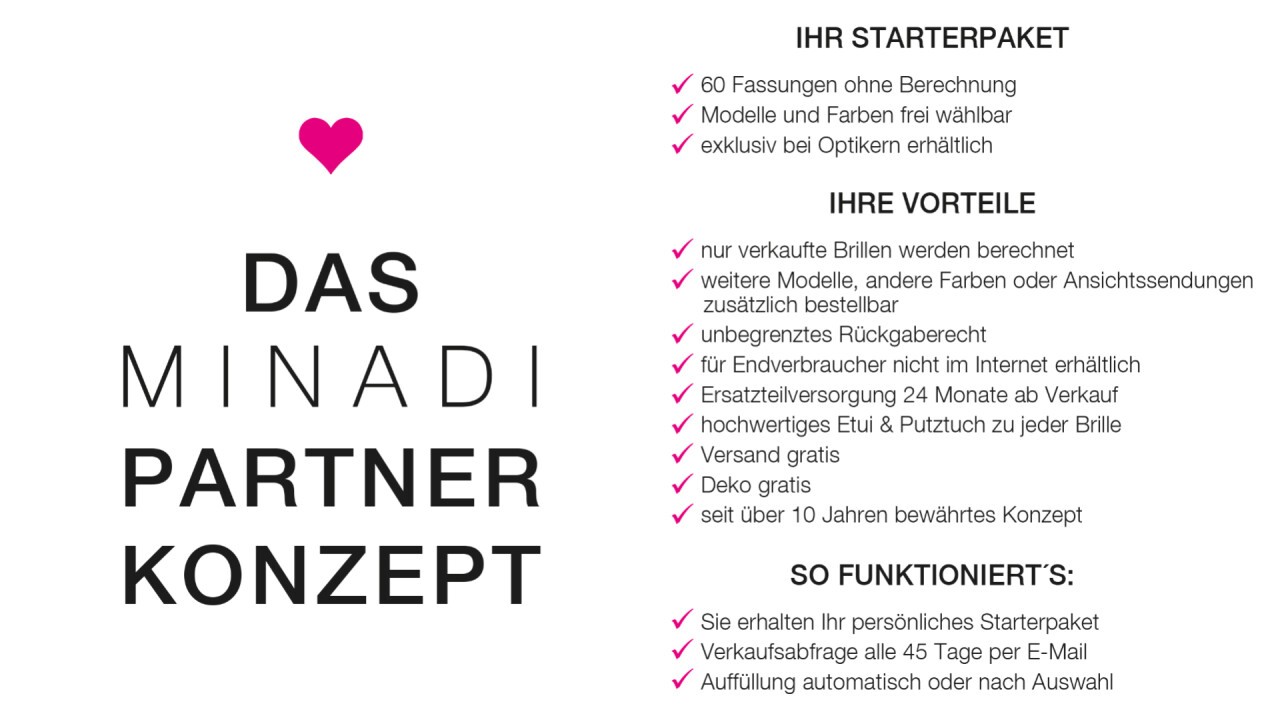 DAS MINADI Partnerkonzept
