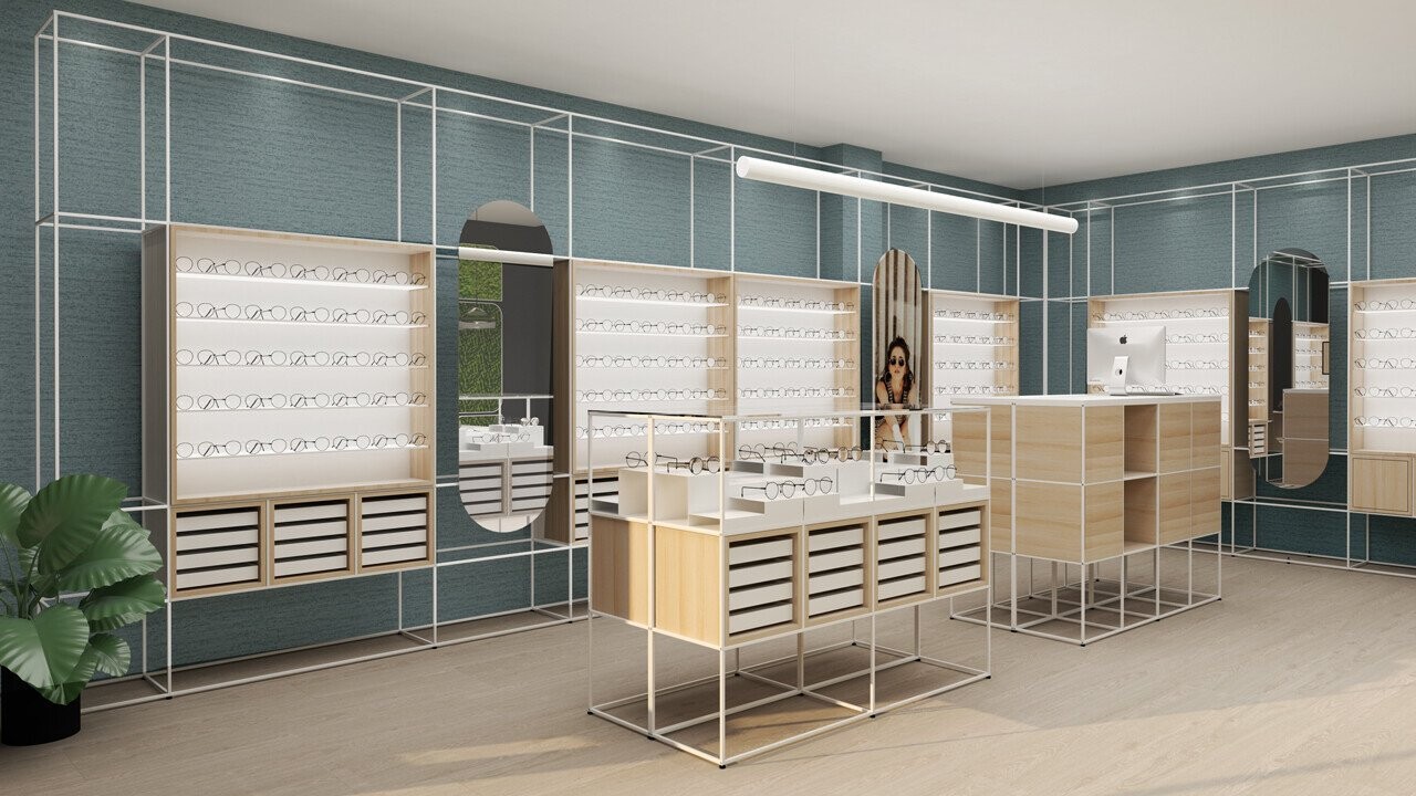 CAORLINE wall display & free-standing furniture