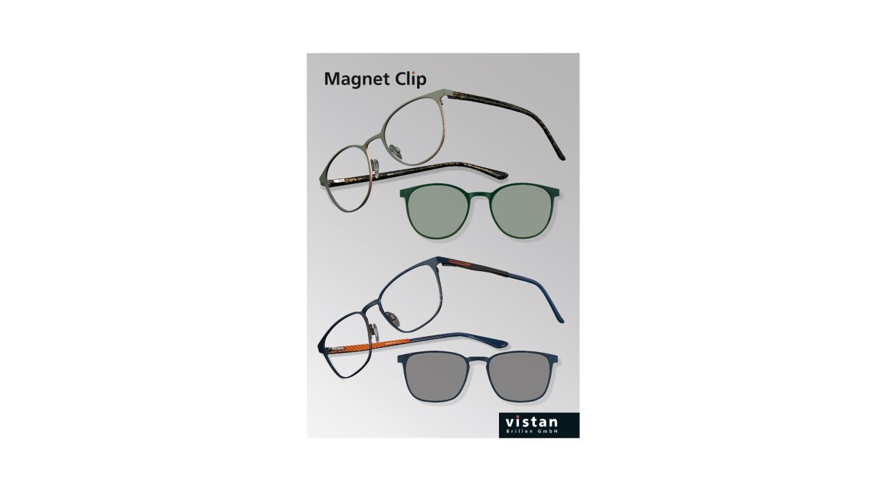Unsere Modelle mit Magnet Clip - Die praktische und modische Kombination