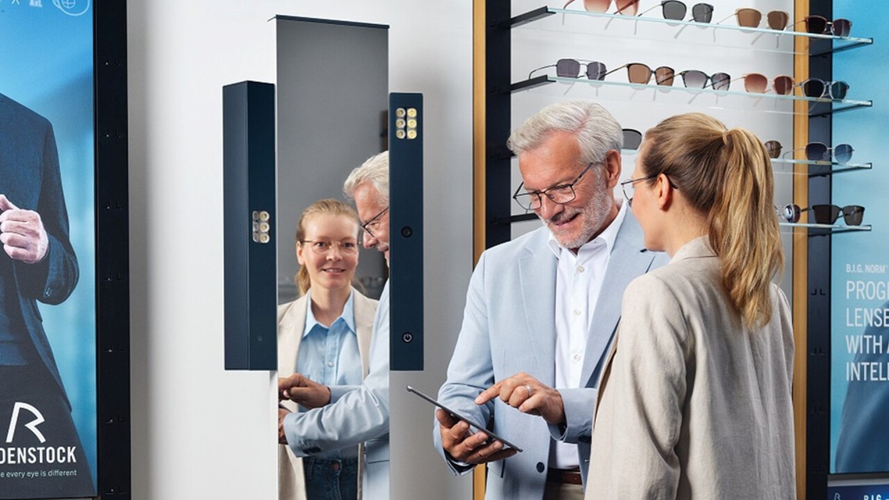 Der ImpressionIST 4 von Rodenstock ermöglicht eine Erfassung in der habituellen Kopf- und Körperhaltung