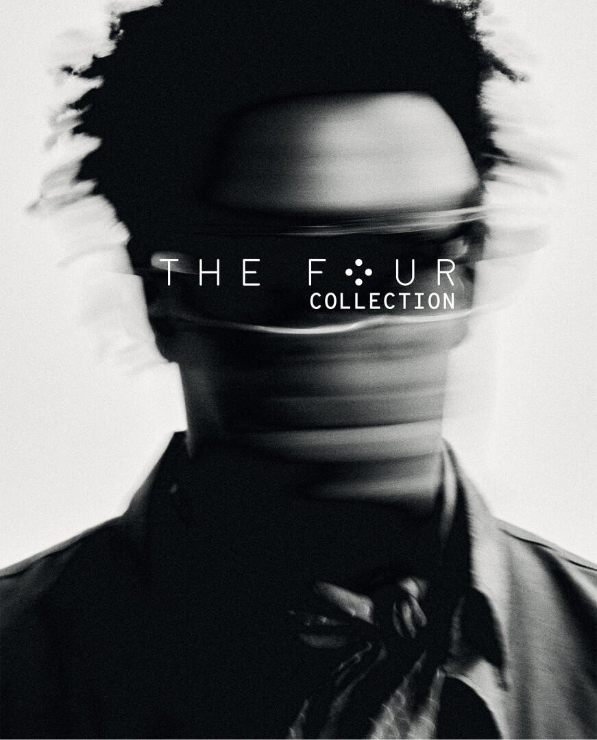 Ein Mann mit einem verschwommenen Gesicht.